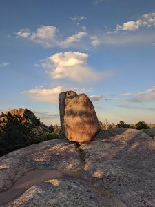Rock Formation with Shadows Vedauwoo